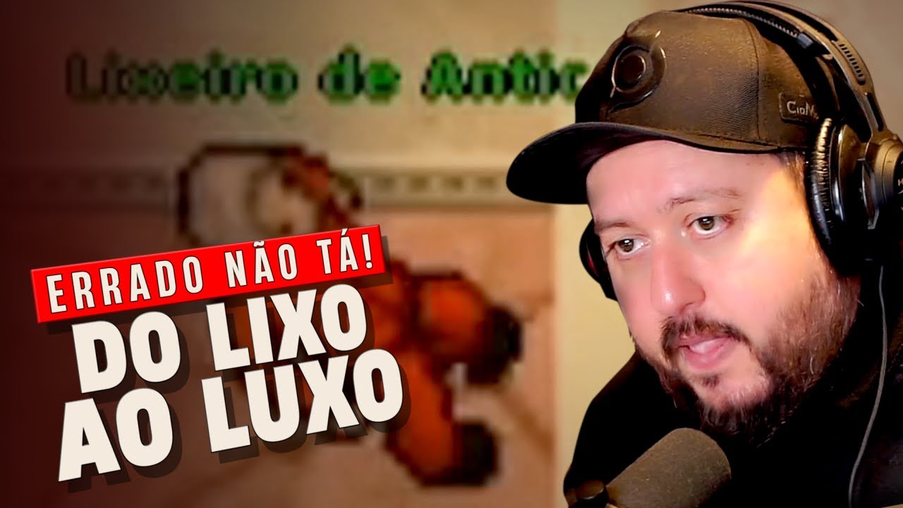 CATEROIDE REAGE: EP: 01 l 30 DIAS CATANDO LIXO DA PROFIT? || @Errado não tá!