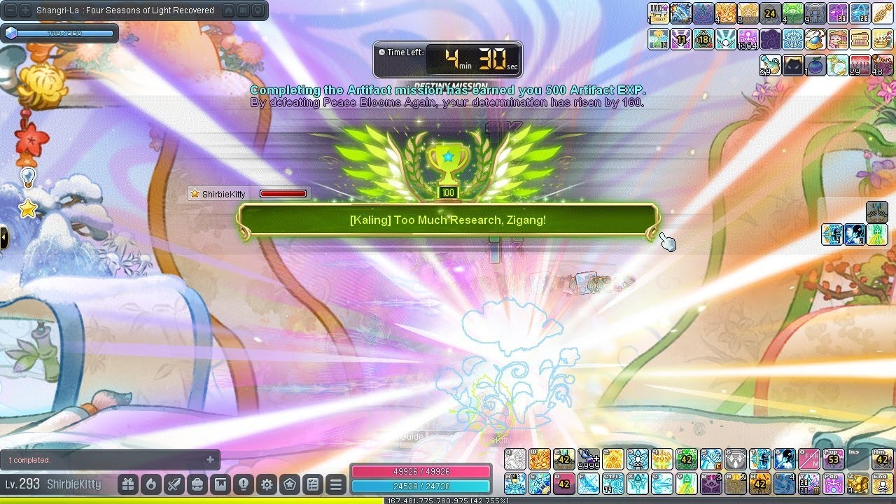 [Kronos] Bowmaster Hard Kaling Destiny Mission (105k Hexa)