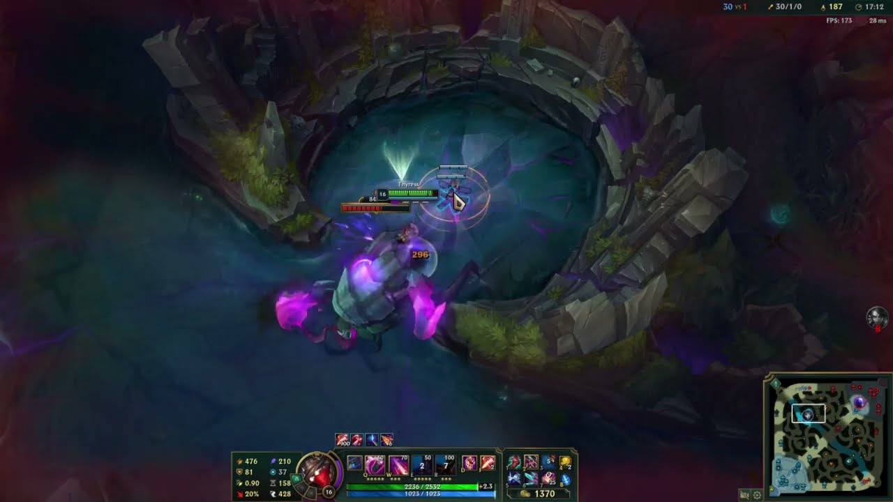 League of Legends Speedrun Baron Nashor kill WR (Season 12)