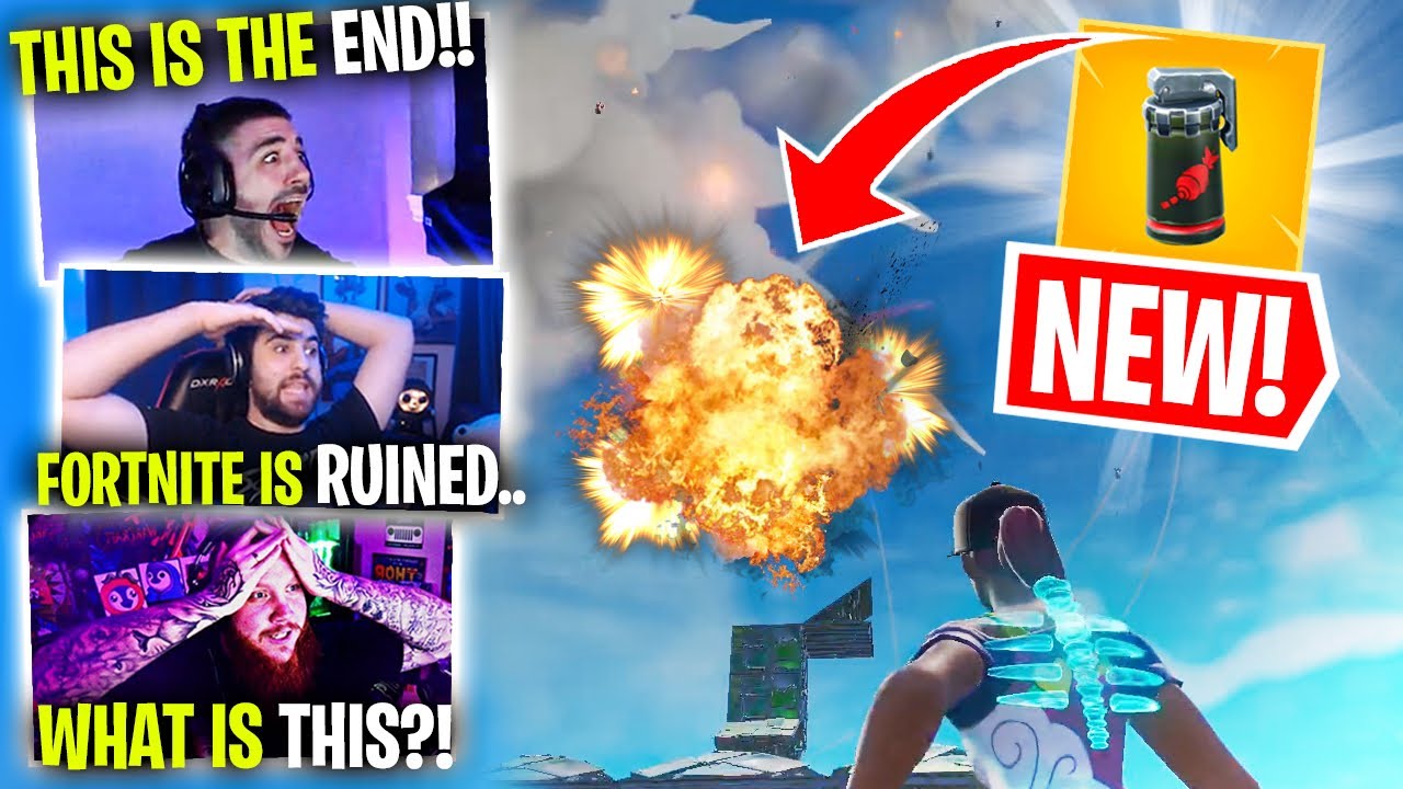 *NEW* AIRSTRIKE ITEM! This Will Break Fortnite!? Ft. Timthetatman, SypherPK, & Jordan Fisher
