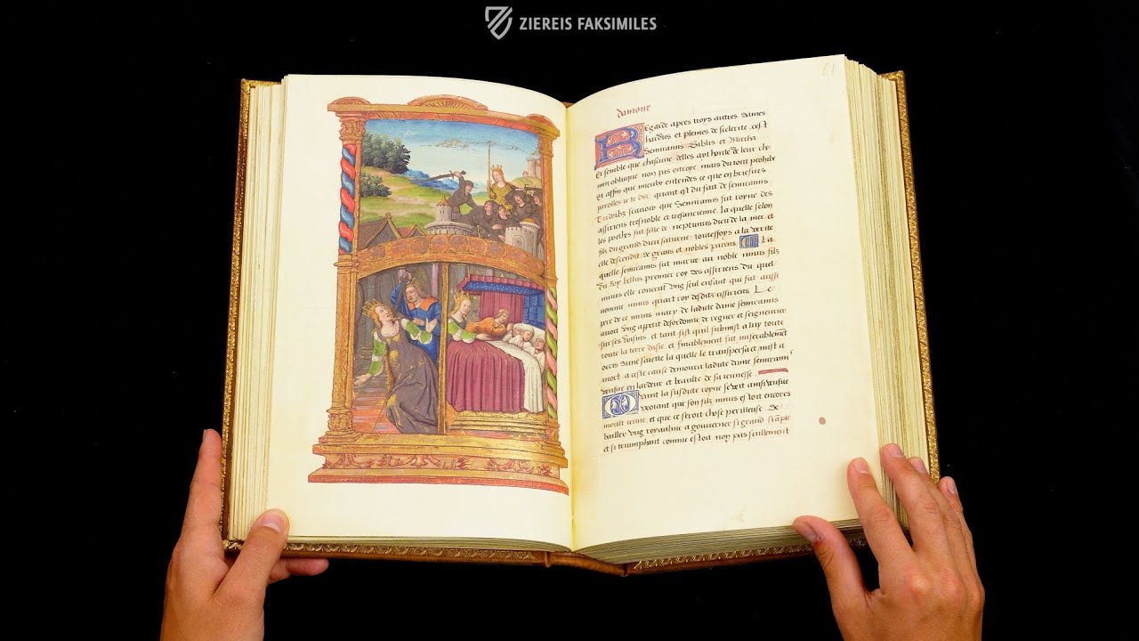 LES TRIOMPHES DE PETRARQUE  - Browsing Facsimile Editions (4K / UHD)