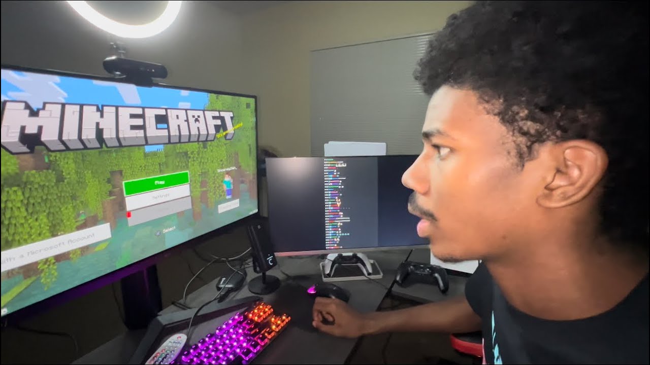 When a Minecraft YouTuber accidentally leaks their face