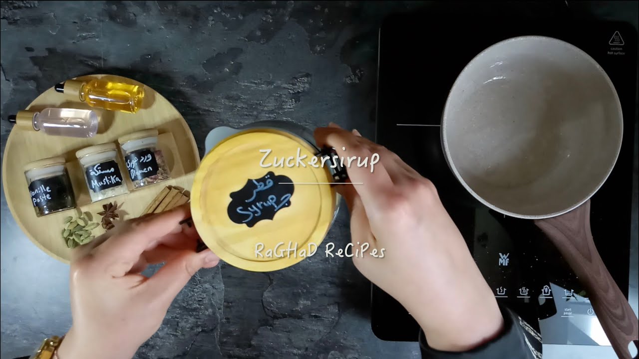 Zuckersirup Selbermachen mit 3 Zutaten / einfaches Zuckersirup Rezept