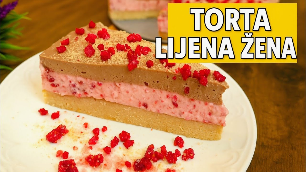 Torta Lijena žena - kolač sa 3 vrste ukusa koji se ne peče