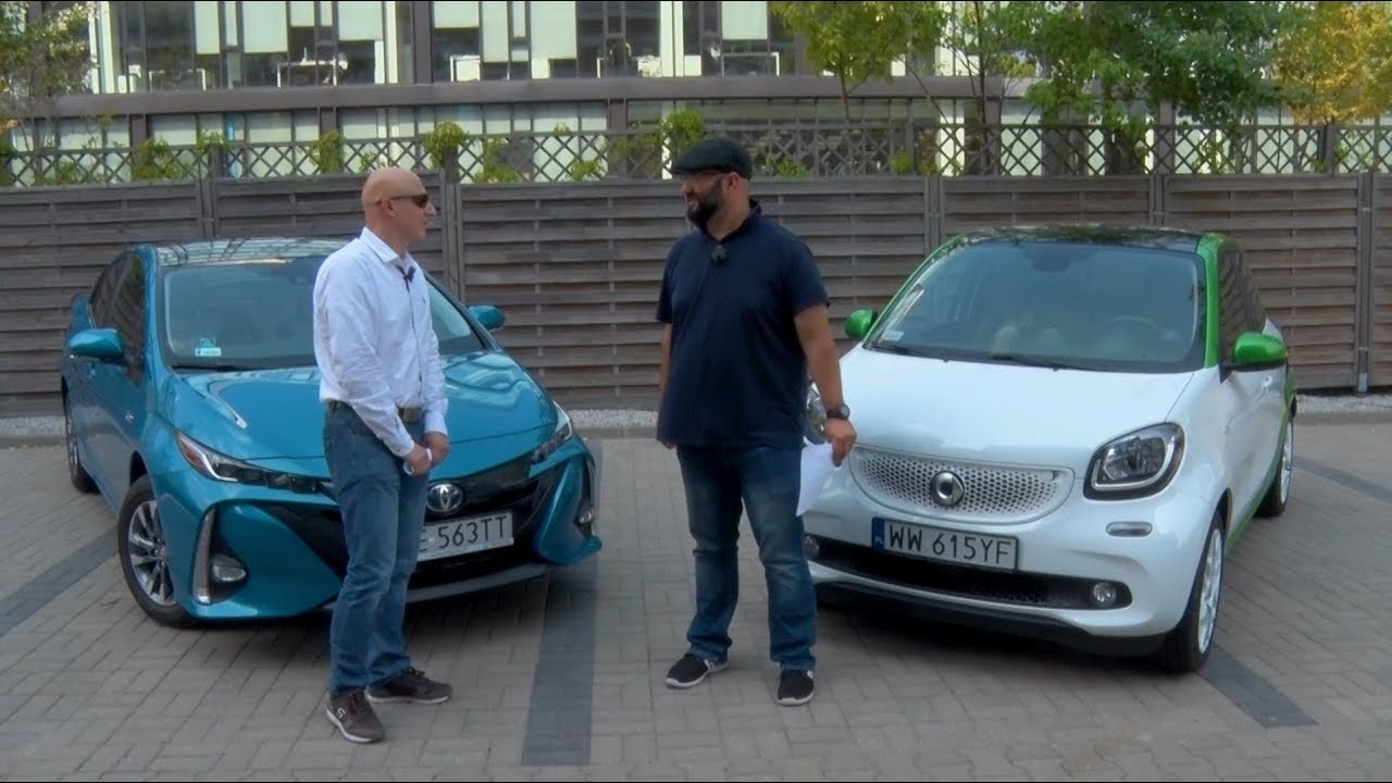 Auta bez ściemy - Toyota Prius Plug-in kontra Smart EQ forfour