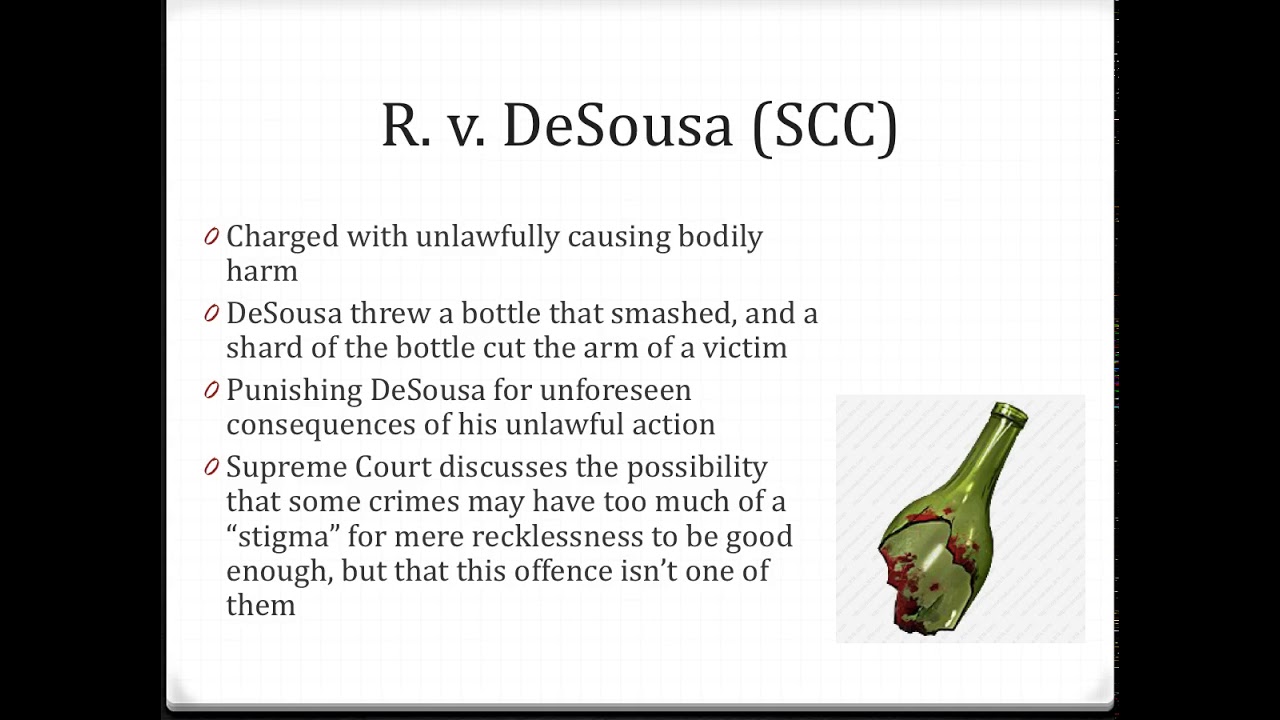 Mens Rea   5   Recklessness and Criminal Negligence