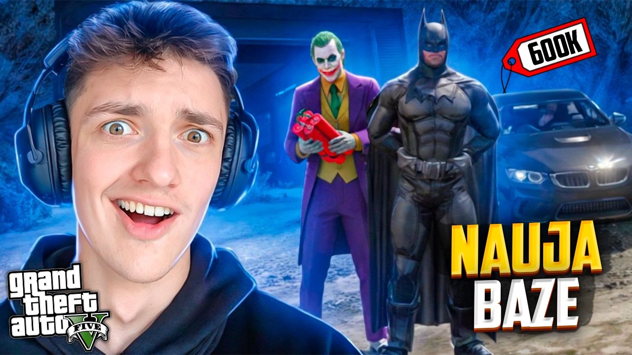 Naujos BAZĖS Review IR Kova Su JOKERIU?! 🤡| GTA RP Lietuviškai | GTAKaimeliai.lt