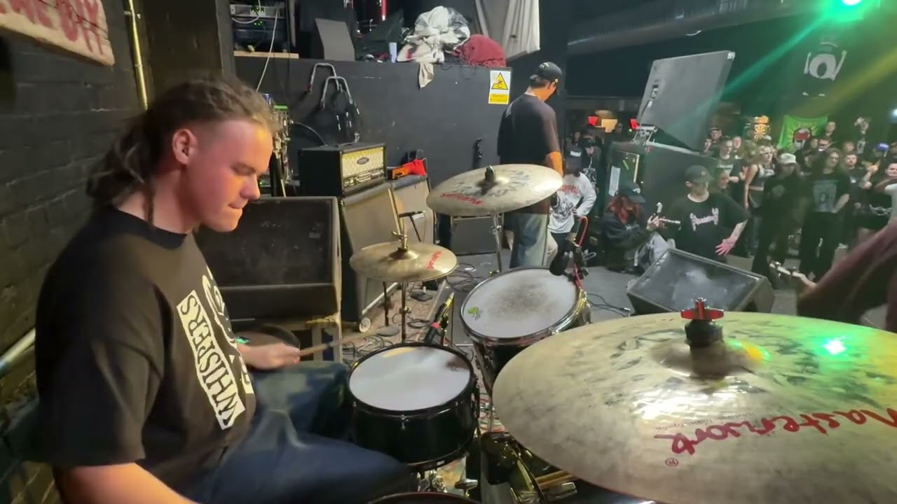 LONG GOODBYE Jay Mills Drum Cam, Sheffield 13.09.2025
