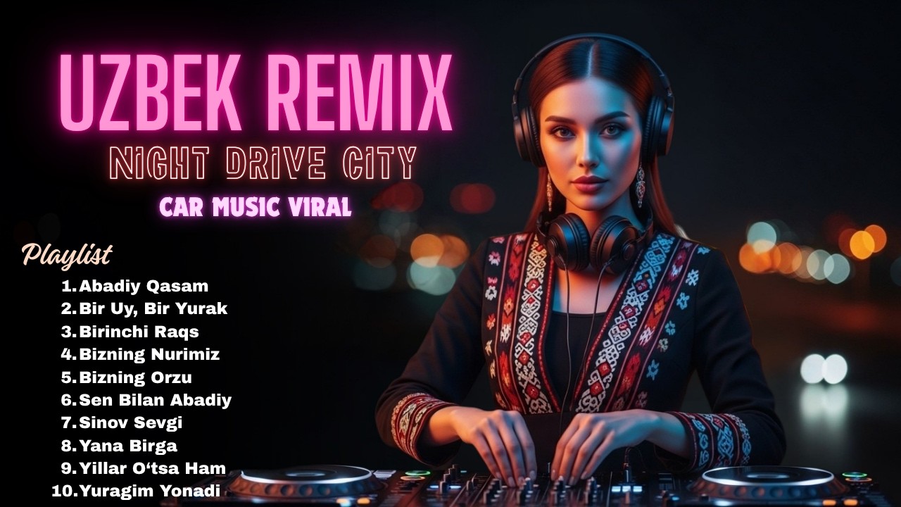 Uzbek Night Drive Remix 🌌 Night City Car Music | Bass Boosted Mix 2026