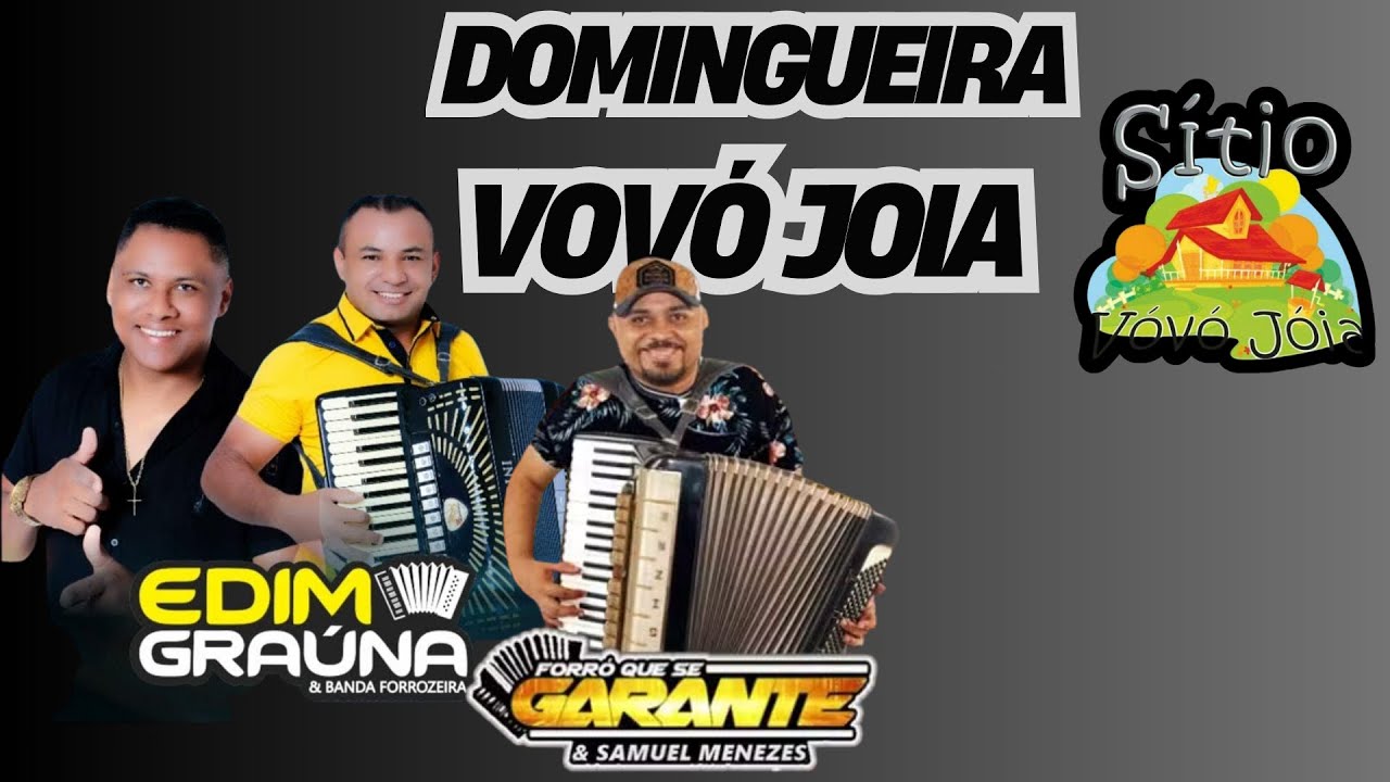 DOMINGUEIRA DA VOVÓ JOIA COM FORRO QUE SE GARANTE E EDIM GRAUNA!!!!!!!!! #trending #forrópédeserra
