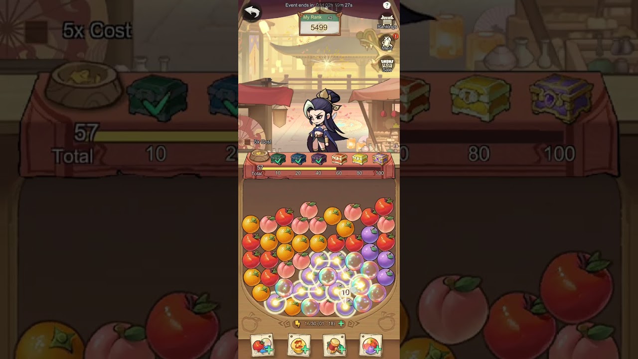 Once see the 🔴 on the top right area,if claim the 2 bottom rewards,go claim reward with free tea cup