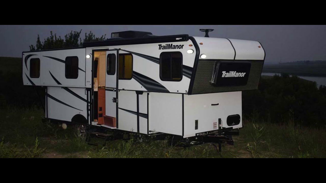 2020 trailmanor pop up camper slide show