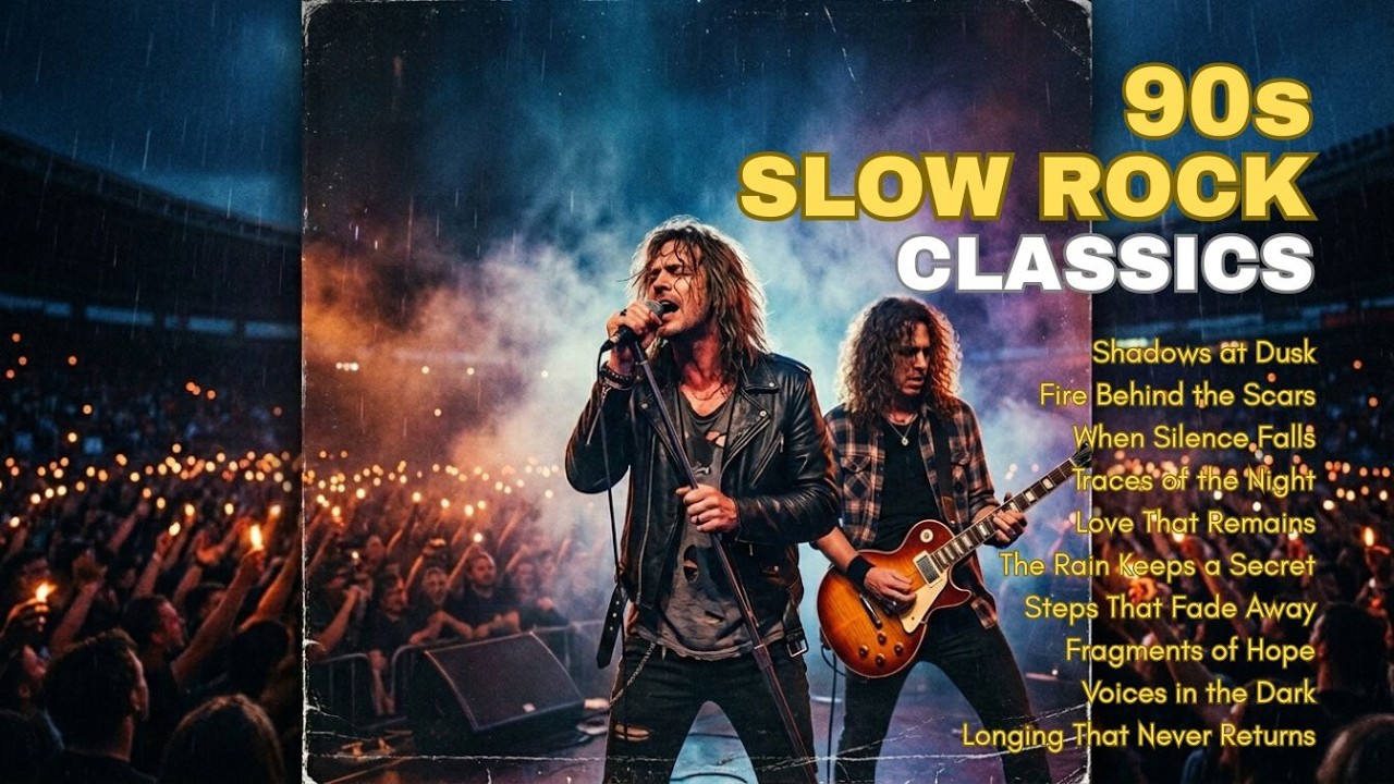 Best Slow Rock Ballads 80s 90s – Timeless Romantic Love Songs Playlist