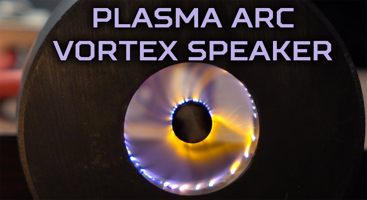 Plasma Arc Vortex Speaker