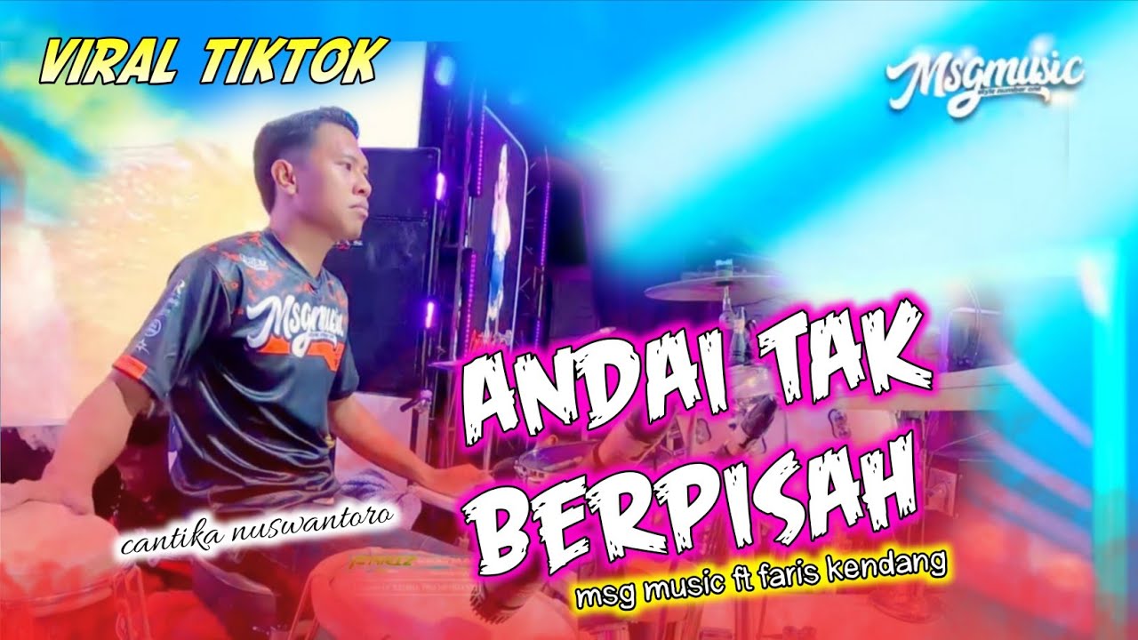 Cantika nuswantoro - andai tak berpisah cover faris kendang dhehan pro audio