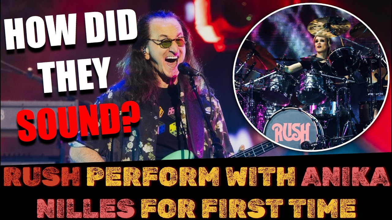 REACTION: RUSH Play LIVE With NEW DRUMMER ANIKA NILLES At 2026 JUNO AWARDS