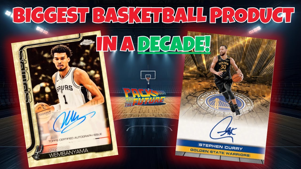 Biggest Basketball Release in a Decade? 2025 Topps Chrome Basketball is HERE!