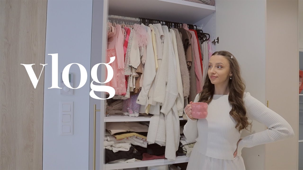 Porządki w ubraniach + miesiąc bez kupowania🛍️🙅🏻&zwj;♀️