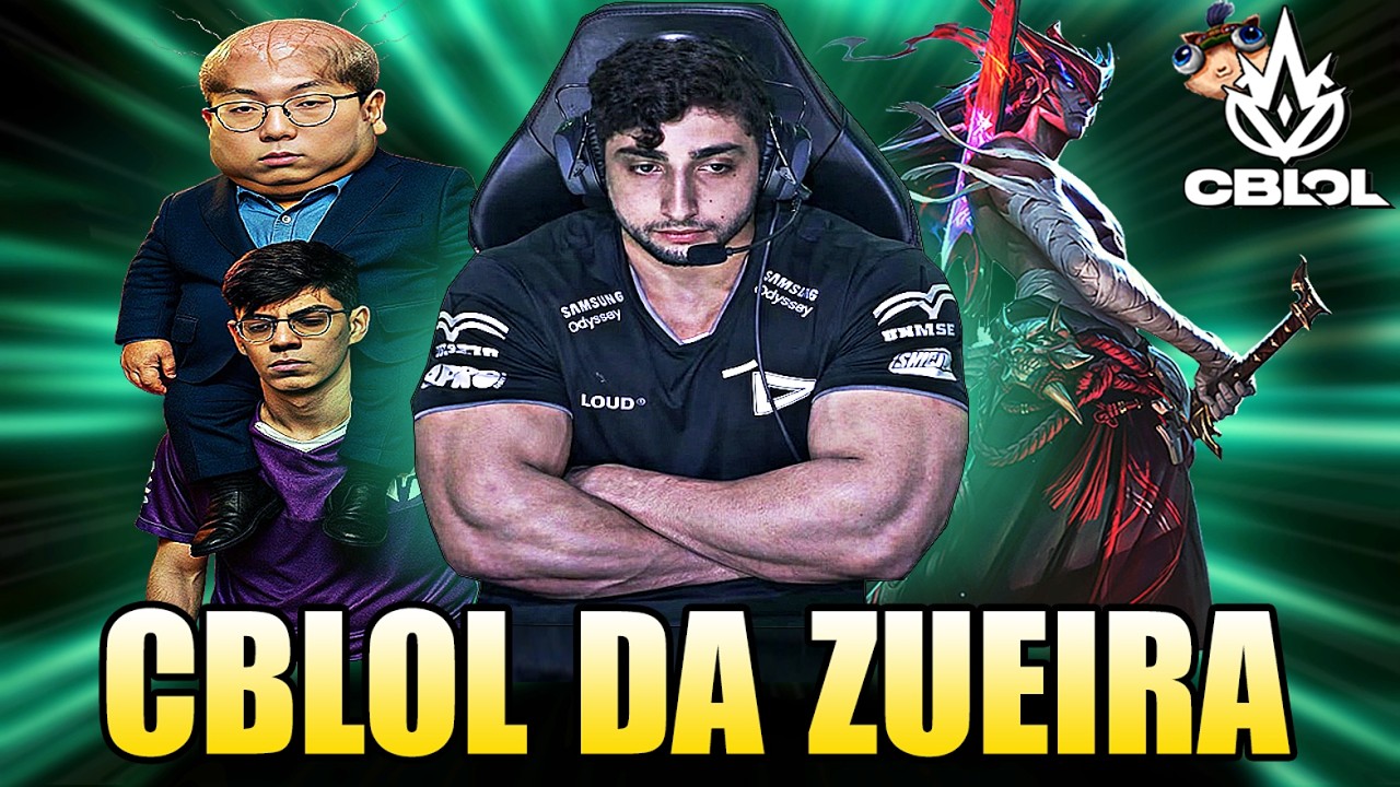 JEAN MAGO usou toda sua GAMEPLAY pra FUGIR da CLT - CBLOL DA ZUEIRA