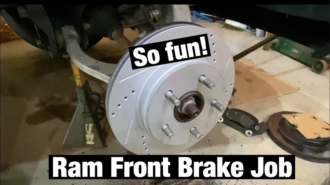 2015 Ram 1500 - How to Replace Front Brake Rotors and Pads