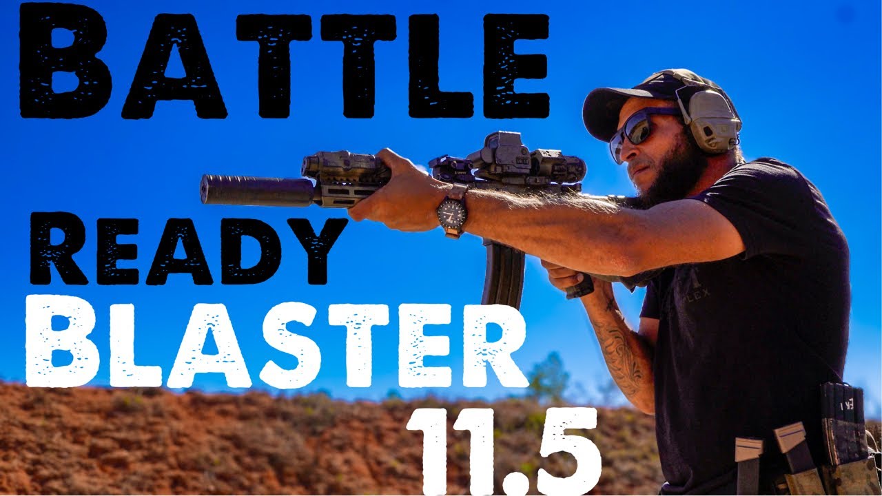Heavily Used 11.5 Battle Blaster | The Rifle of a Shooter and Prepared Citizen
