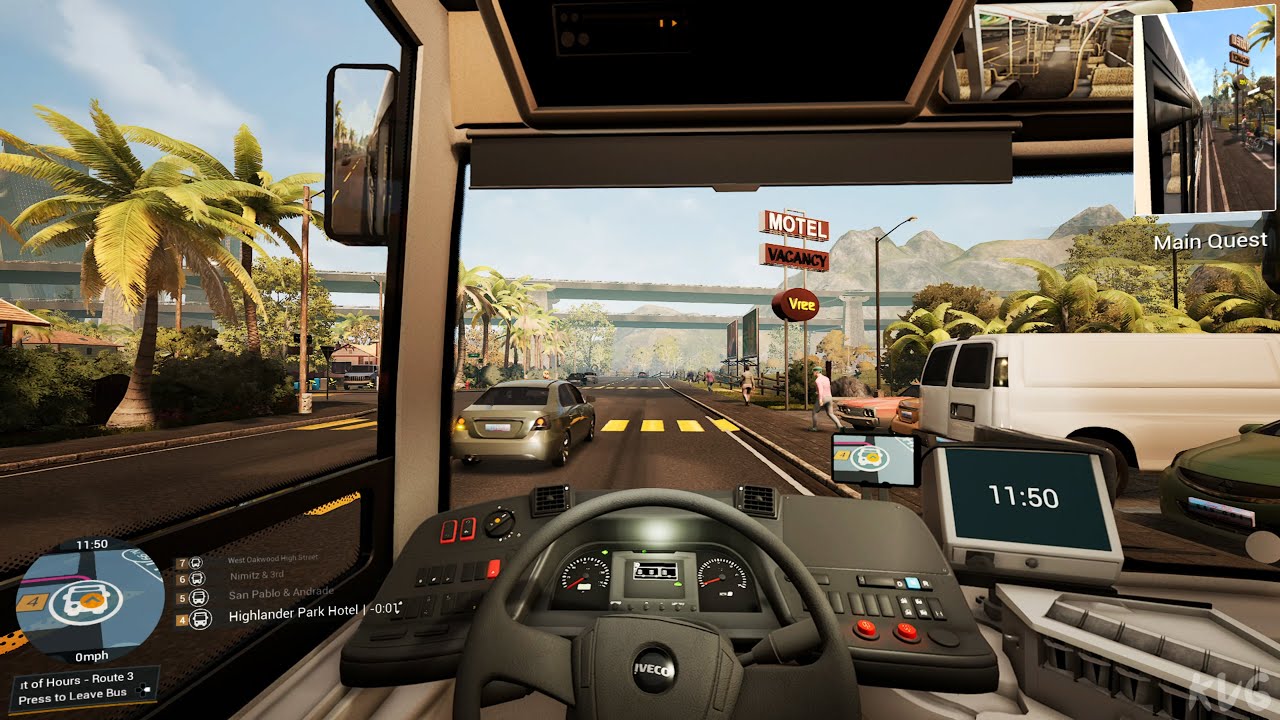 Bus Simulator 21 - IVECO BUS Urbanway Articulated - Gameplay (PS5 UHD) [4K30FPS]