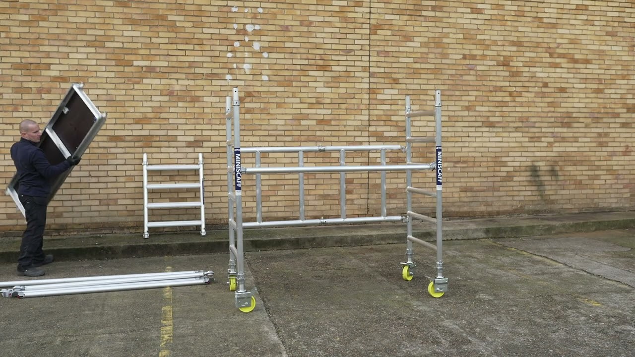 LEWIS  Miniscaff Trade Folding  Scaffold Tower.