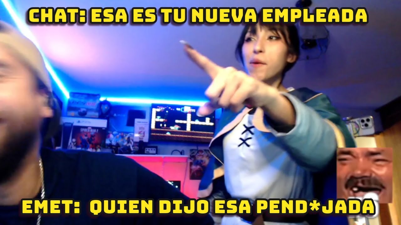 CHAT DE MATNAROK BAJAN SU PEPA AL VER EL COSPLAY DE EMETSUKI