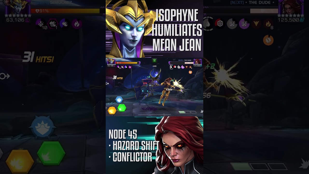 Rank 4 Isophyne is SO GOOD for Dark Phoenix #mcoc #marvelcontestofchampions #contestofchampions
