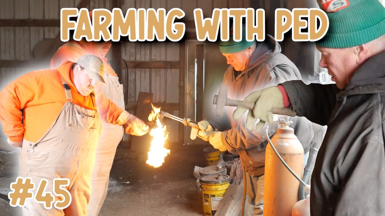 Forged In Fire: Bending Steel On The Farm | Farming with Ped