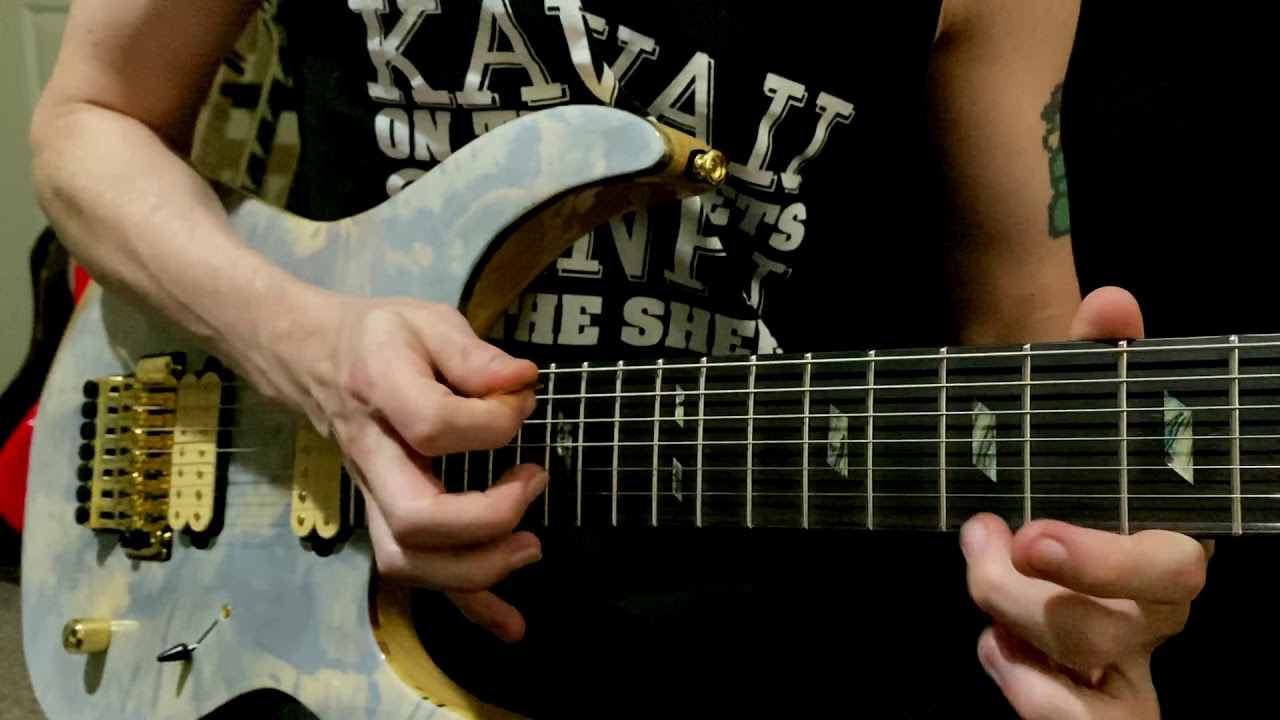 PALADIN - THE RIVER DRAGON HAS COME (GUITAR PLAY THROUGH)