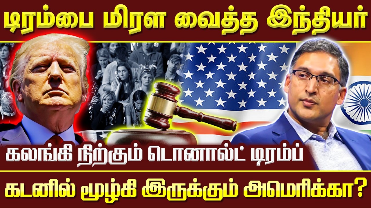 அமெரிக்க அதிபர் டிரம்பை திணற வைத்த இந்தியா வம்சாவழி  நபர்; யார் அவர்? #tariffs #trumptariffs
