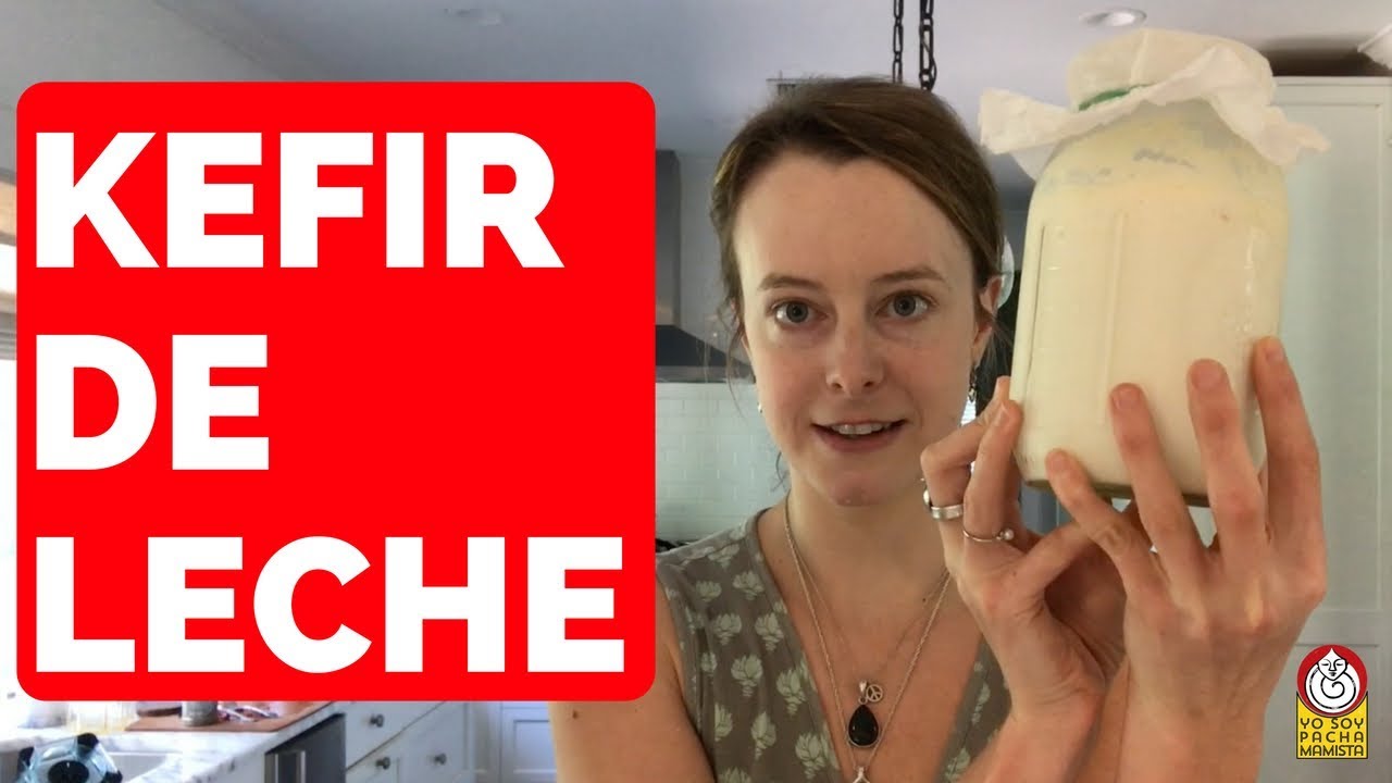 Cómo hacer KEFIR DE LECHE