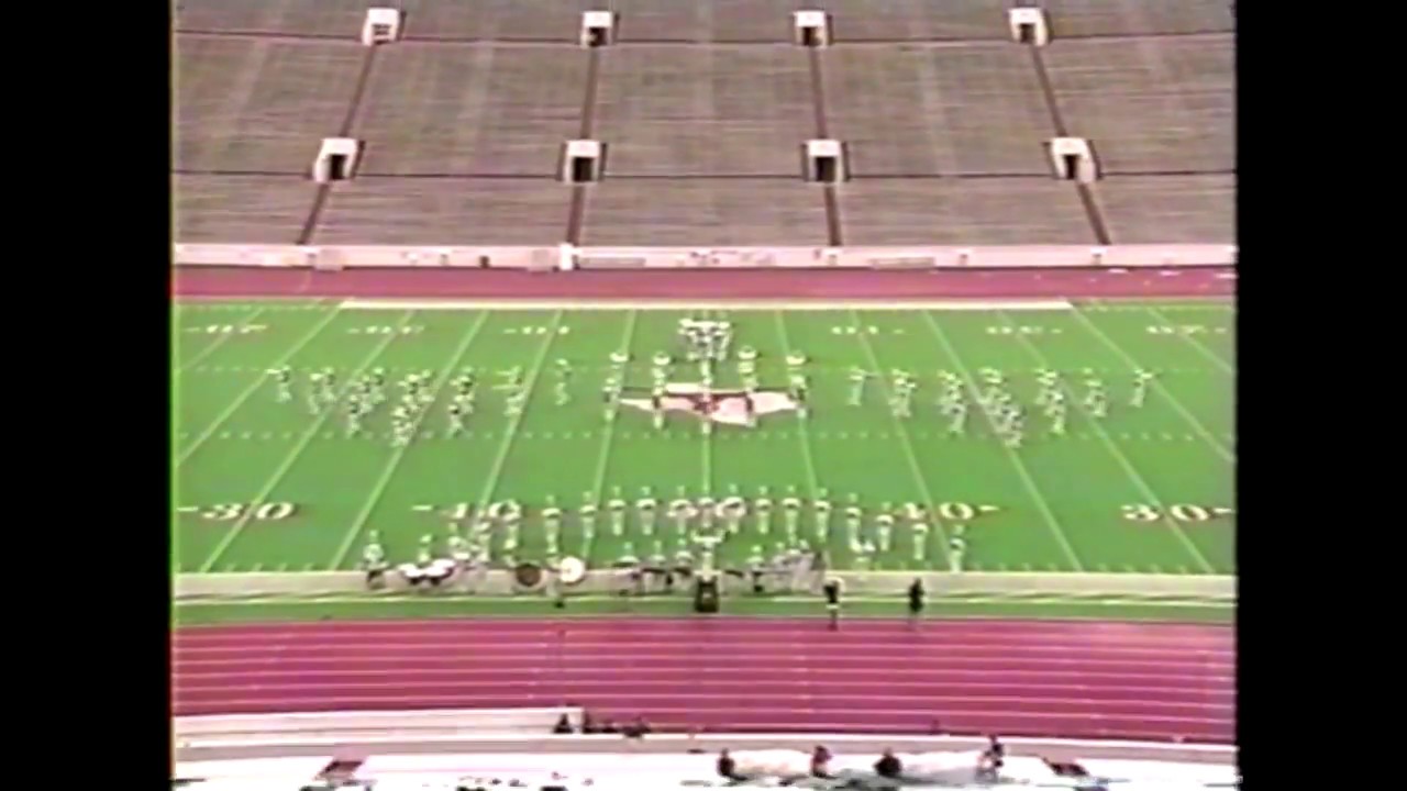 Plains High School Band 1995 - Texas UIL 1A State Marching Band Contest