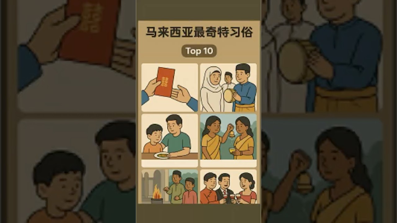 你绝对没见过的马来西亚10大奇特习俗！