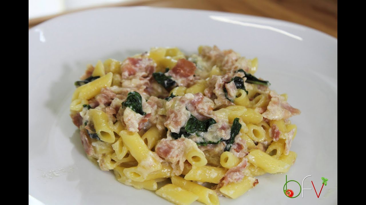 PENNETTE CON LATTE E PROSCIUTTO - Buono Facile Veloce