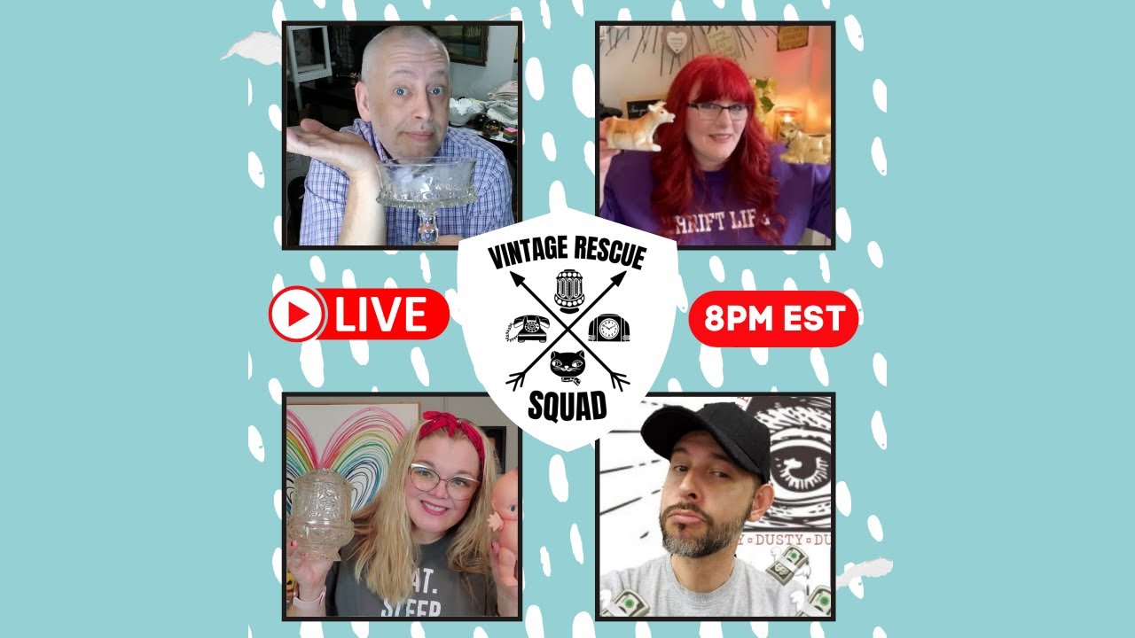 Vintage Rescue Squad | Live Reseller & Collector Chat