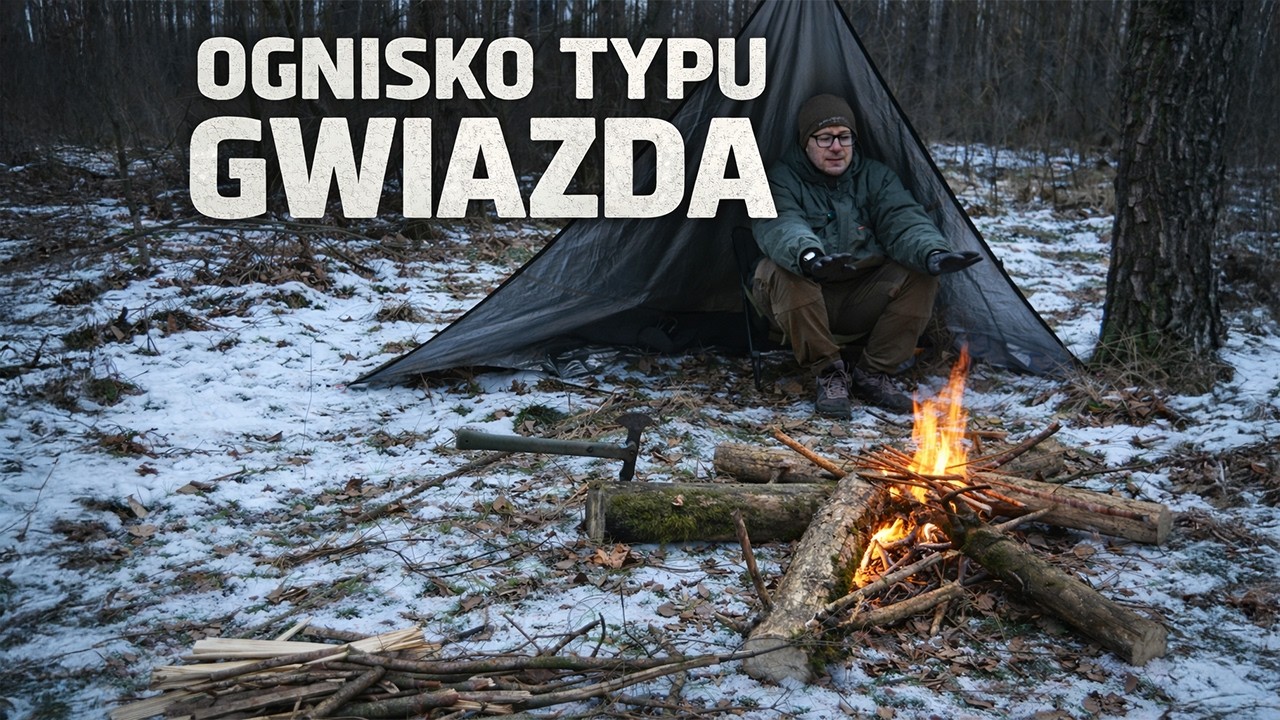 Ognisko Gwiazda i Grzejki do SYRÓW (HOT!) | Biwak Solo