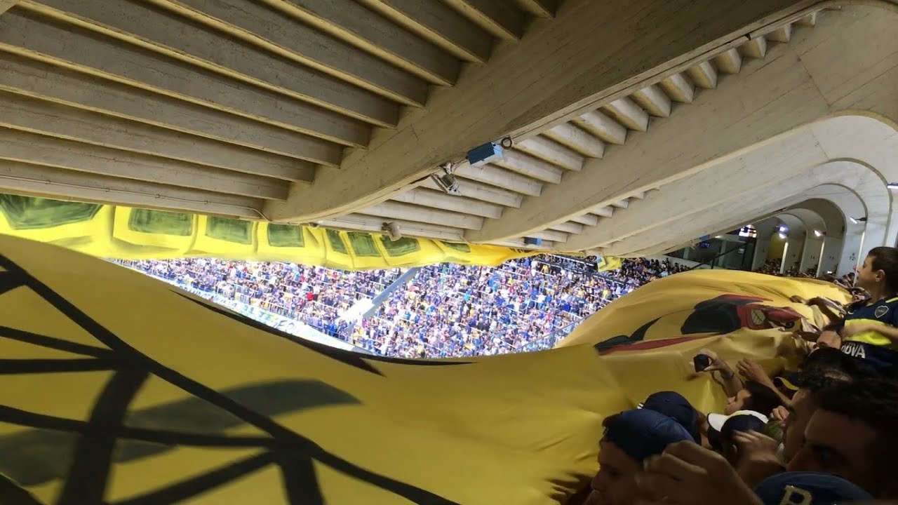 Telón de la 12 - Boca Talleres 2018