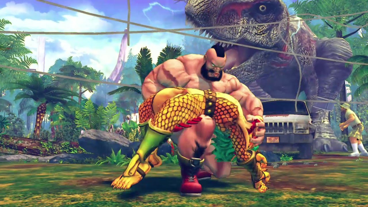 Ultra Street Fighter IV – Zangief VS Fei Long