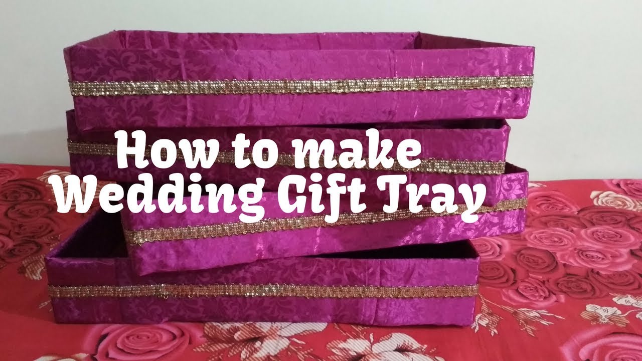 Decorative Tray Making#Wedding Tray Decoration, Tray Decoration idea simple n easy, DIY/Handmade