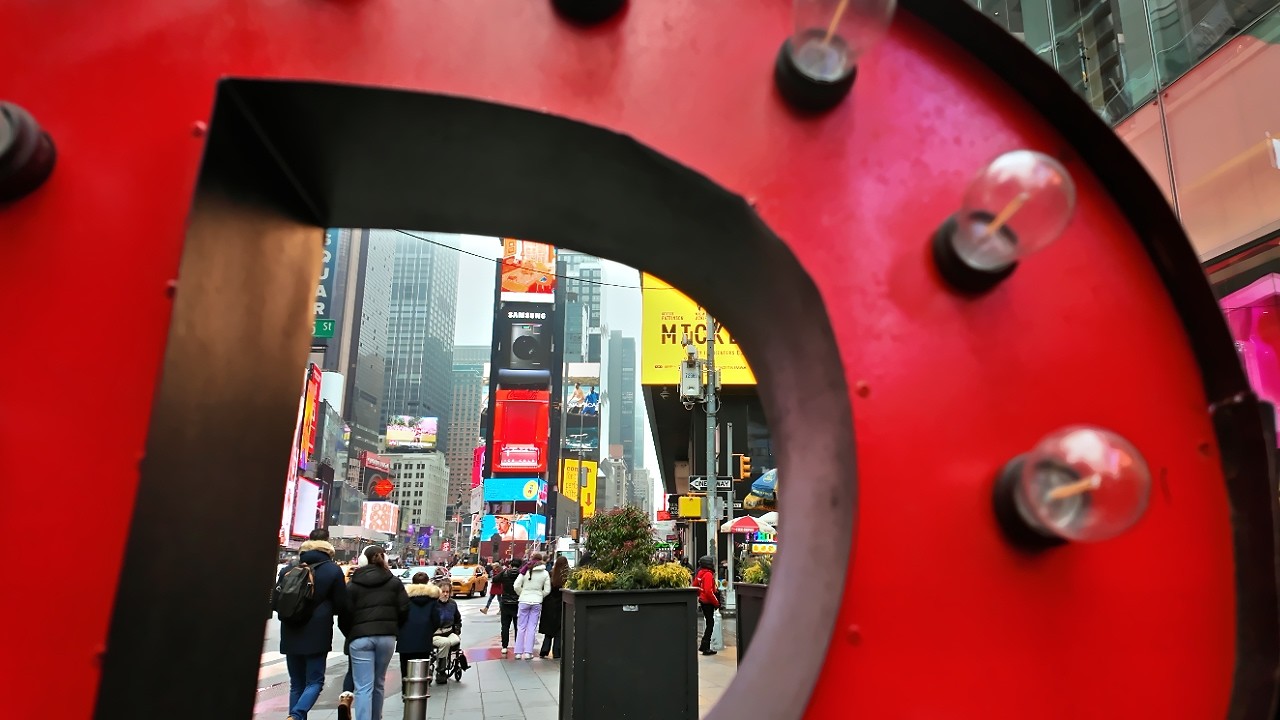 A Busy Day in Midtown from Grand Central to Times Square