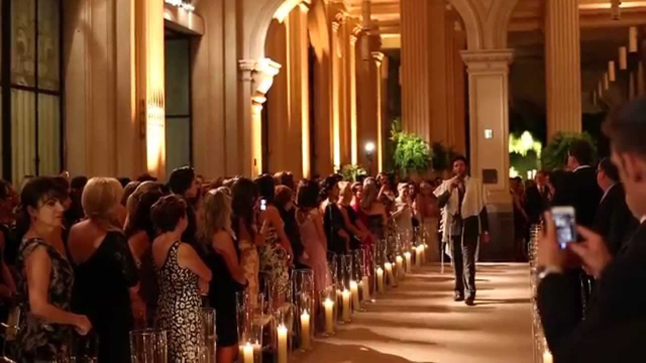 Chazanut no casamento de Sari e Ricky
