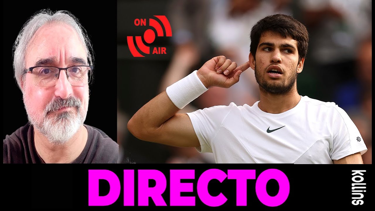 🚨🚨🚨 AHORA SÍ!! 𝗗𝗜𝗥𝗘𝗖𝗧𝗢 PARA hablar del REAL MADRID Y DEL CAMPEÓN DE WIMBLEDON CARLOS ALCARÁZ