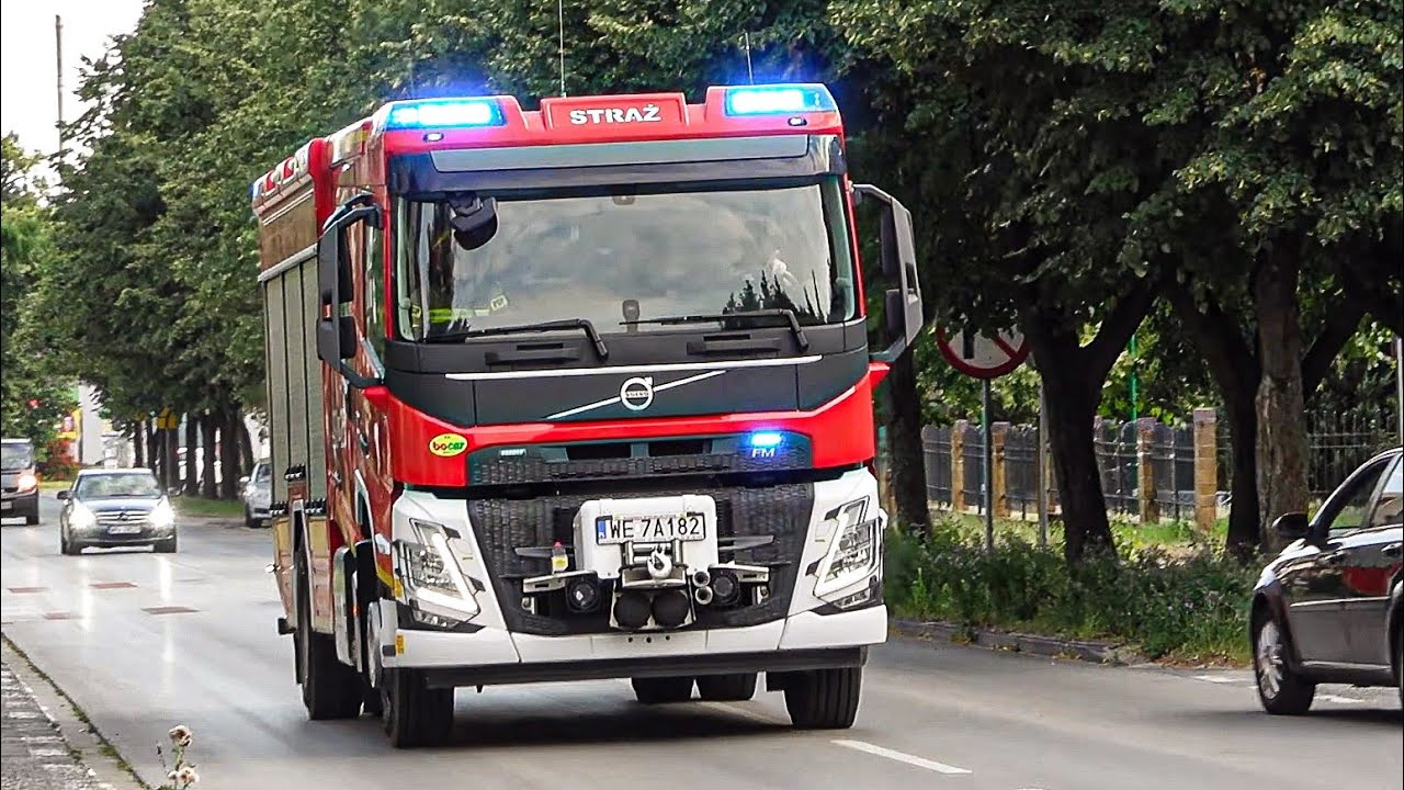 JRG 2 Radom - GCBA 332[M]25 alarmowo do zadymienia w Domu Opieki Seniora w Pionkach