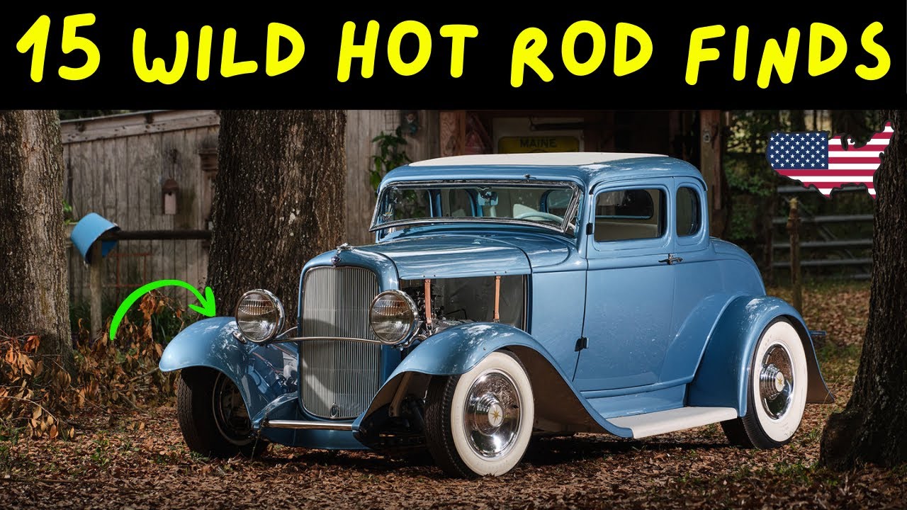 15 COOL and WILD HOT Rods for Sale! LOUD, ANGRY, FAST!!!