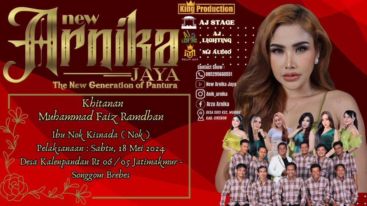 🔴 LIVE MALAM NEW ARNIKA JAYA SABTU, 18 MEI 2024 DESA KALENPANDAN KEC. SONGGOM KAB.BREBES