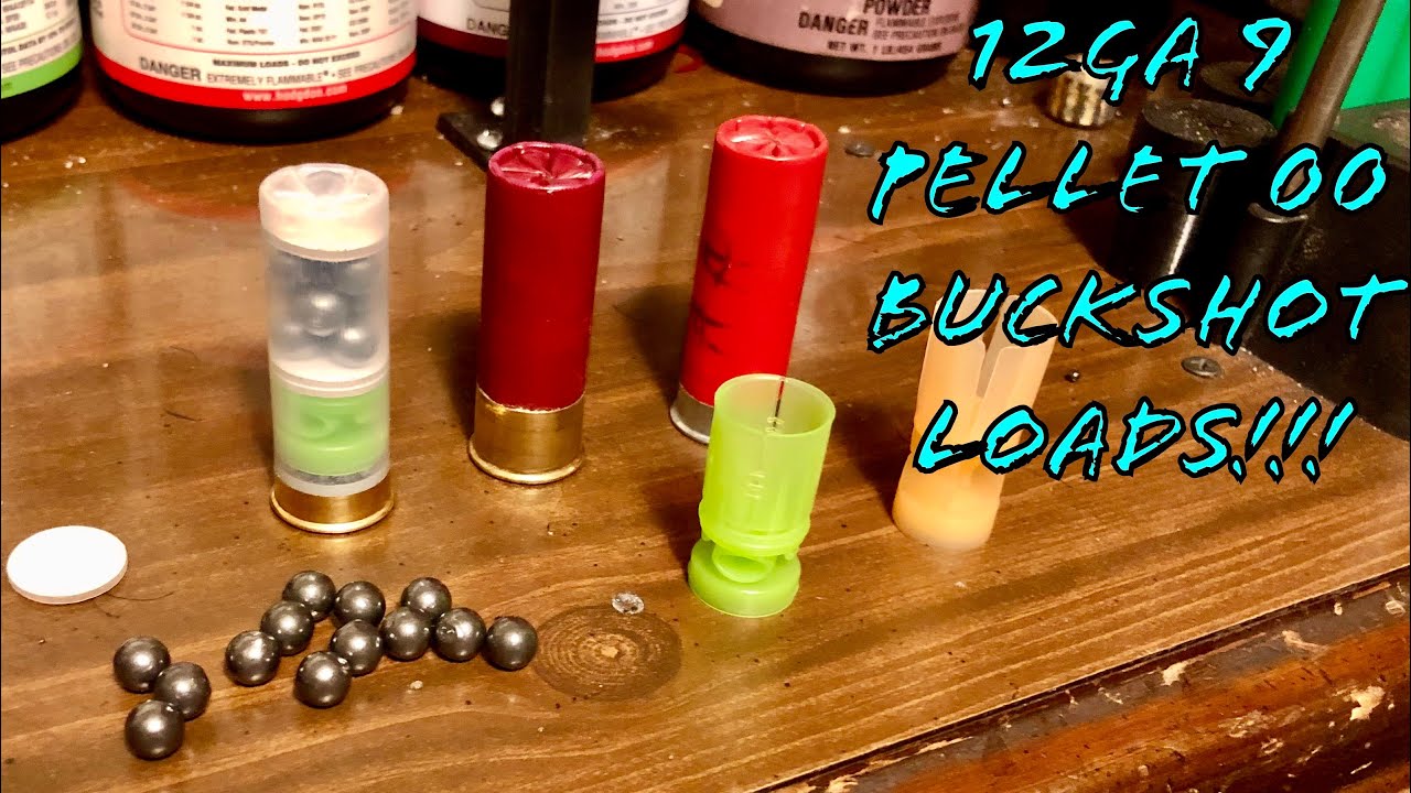 Reloading 12 Gauge 9 Pellet 00 Buckshot For Beginners