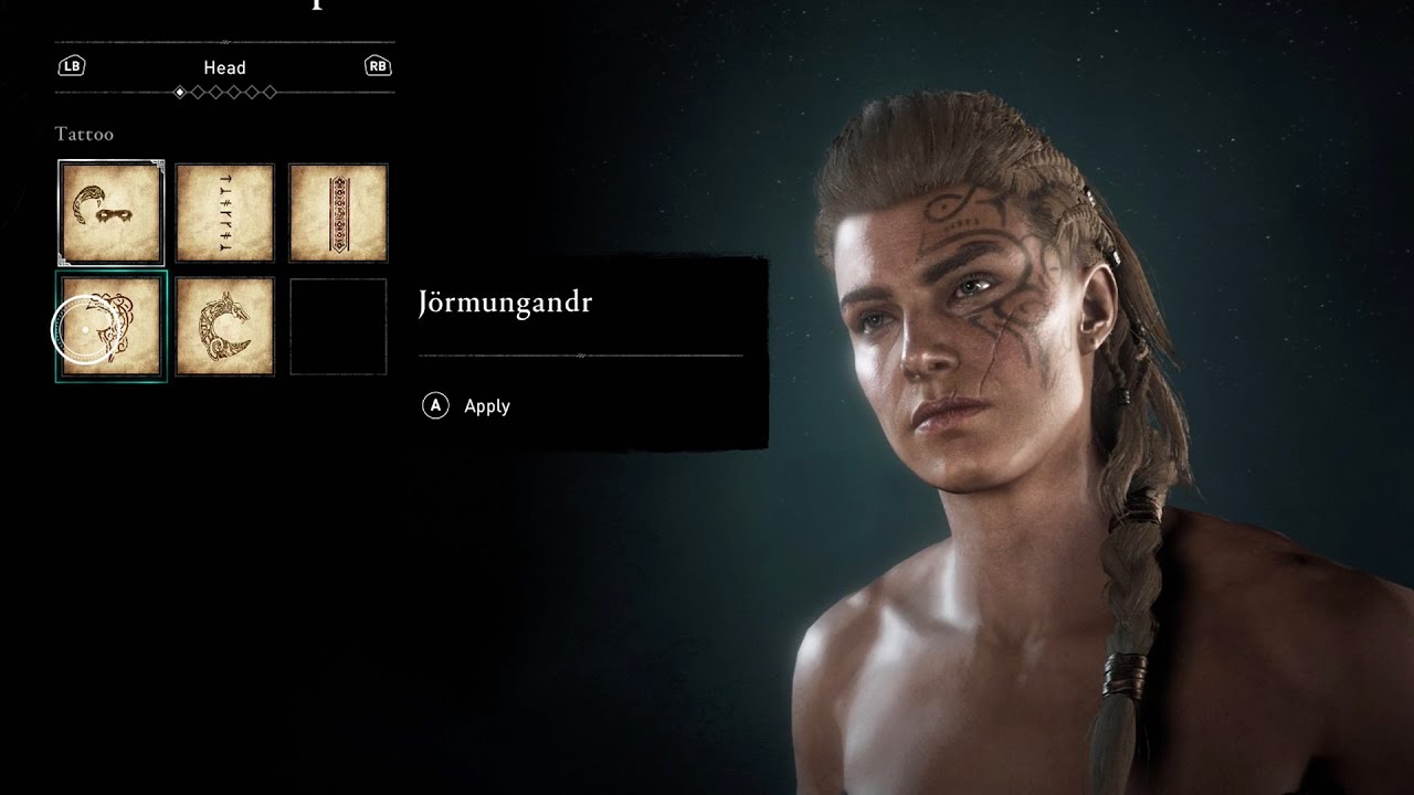 ASSASSIN'S CREED VALHALLA - FEMALE EIVOR CUSTOMIZATION