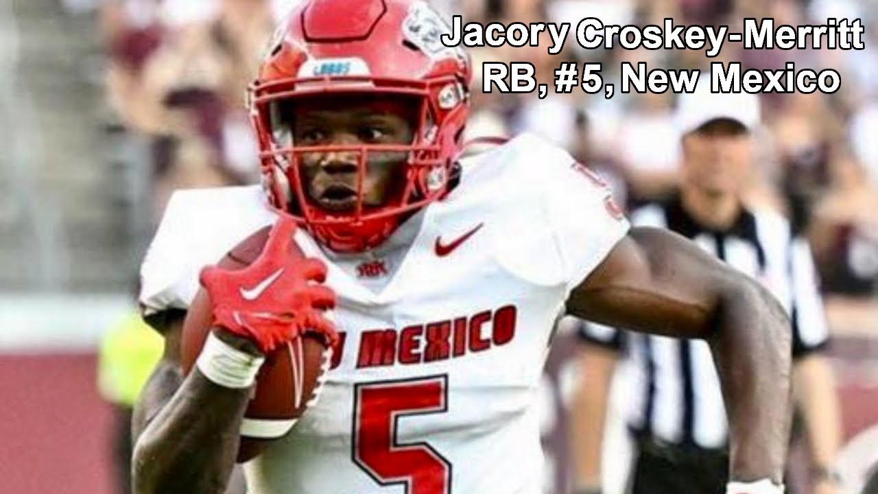 Jacory Croskey-Merritt vs Boise State (2023) - RB, #5, New Mexico